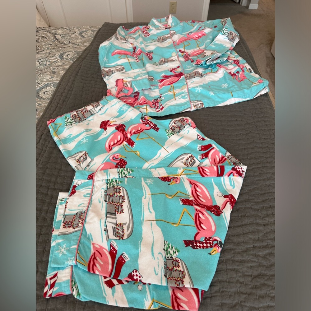 Nick and Nora flannel pajamas M